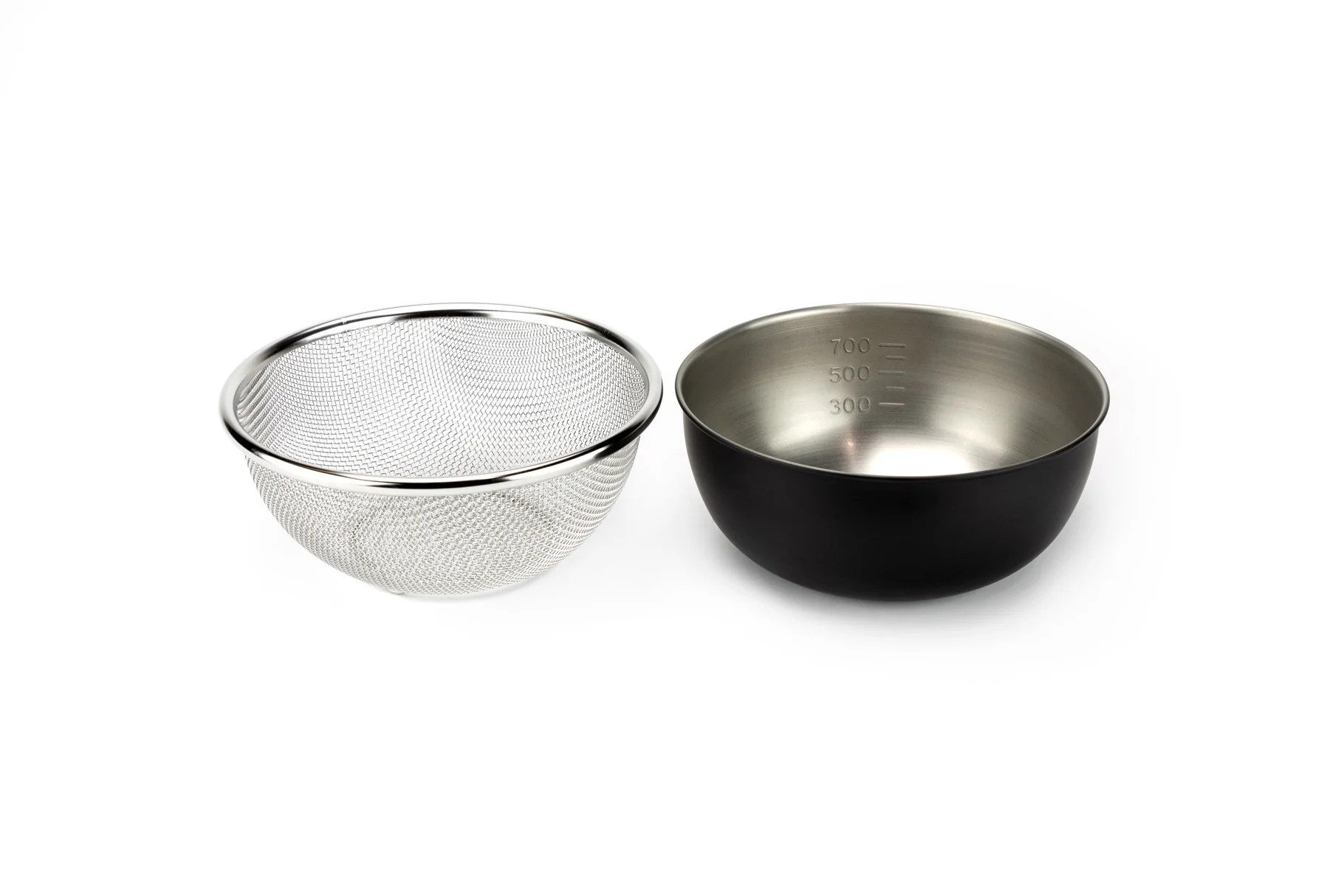 Tsubame-Sanjo Okatte Trademark Stainless Steel Bowl and Strainer Set - Image 2