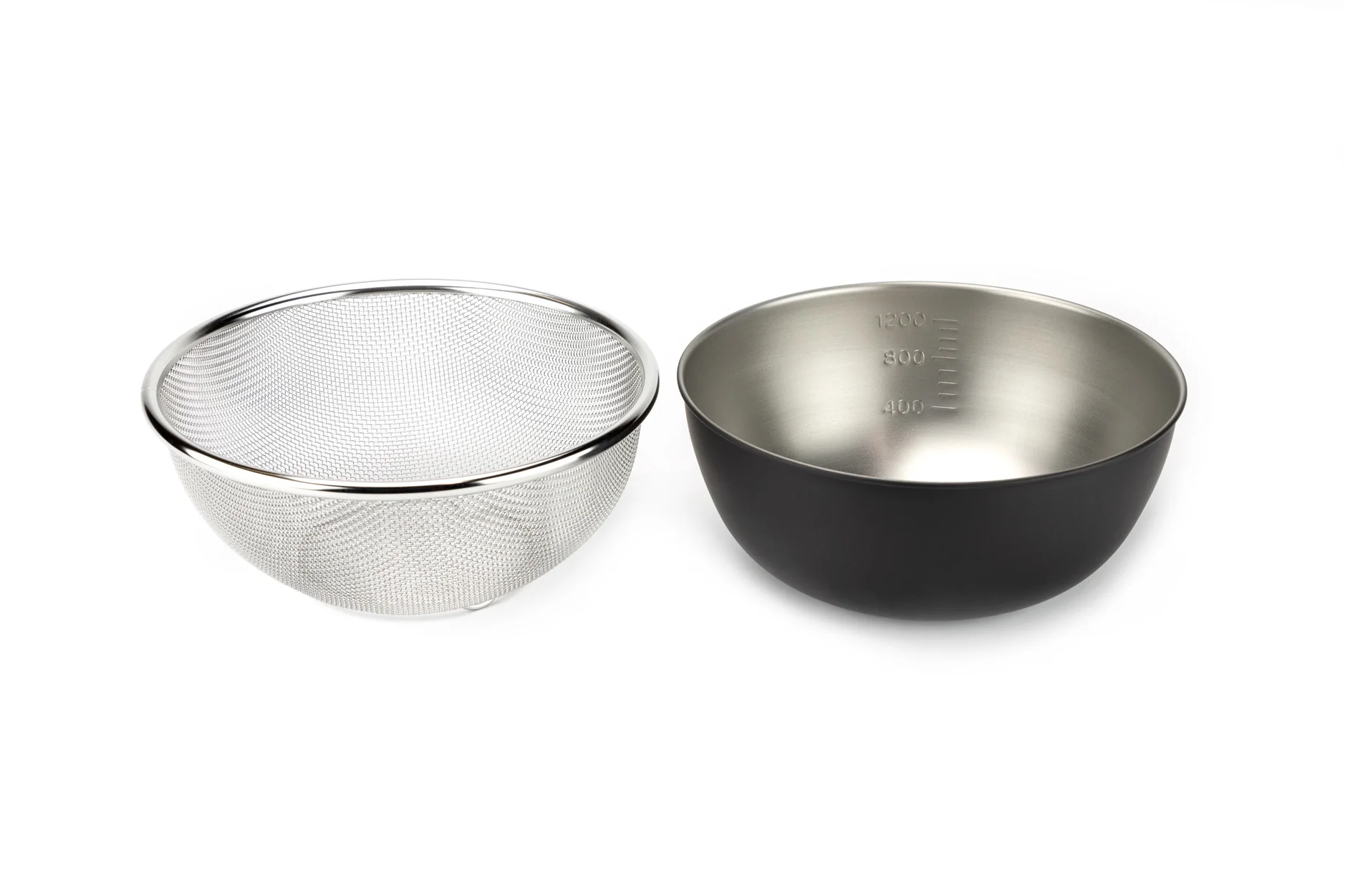 Tsubame-Sanjo Okatte Trademark Stainless Steel Bowl and Strainer Set - Image 4