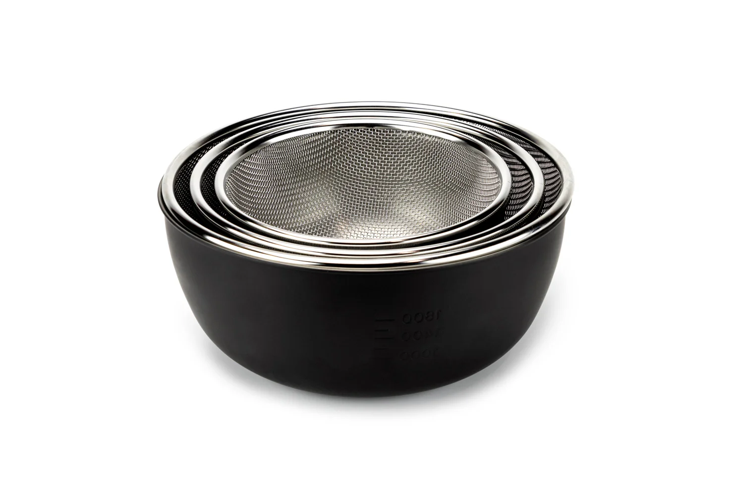 Tsubame-Sanjo Okatte Trademark Stainless Steel Bowl and Strainer Set - Image 7