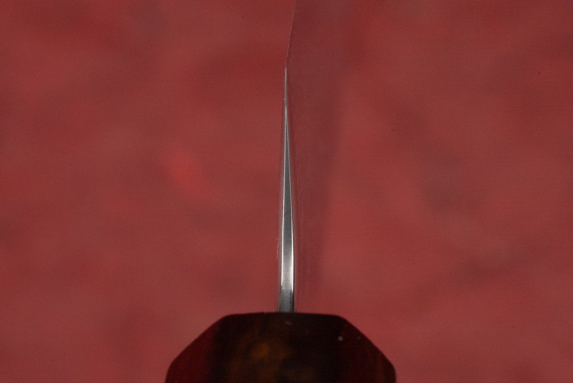 Tsunehisa  440C Sanjusan 参拾参 Tsuchime Migaki Damascus Sujihiki 240mm - Image 3