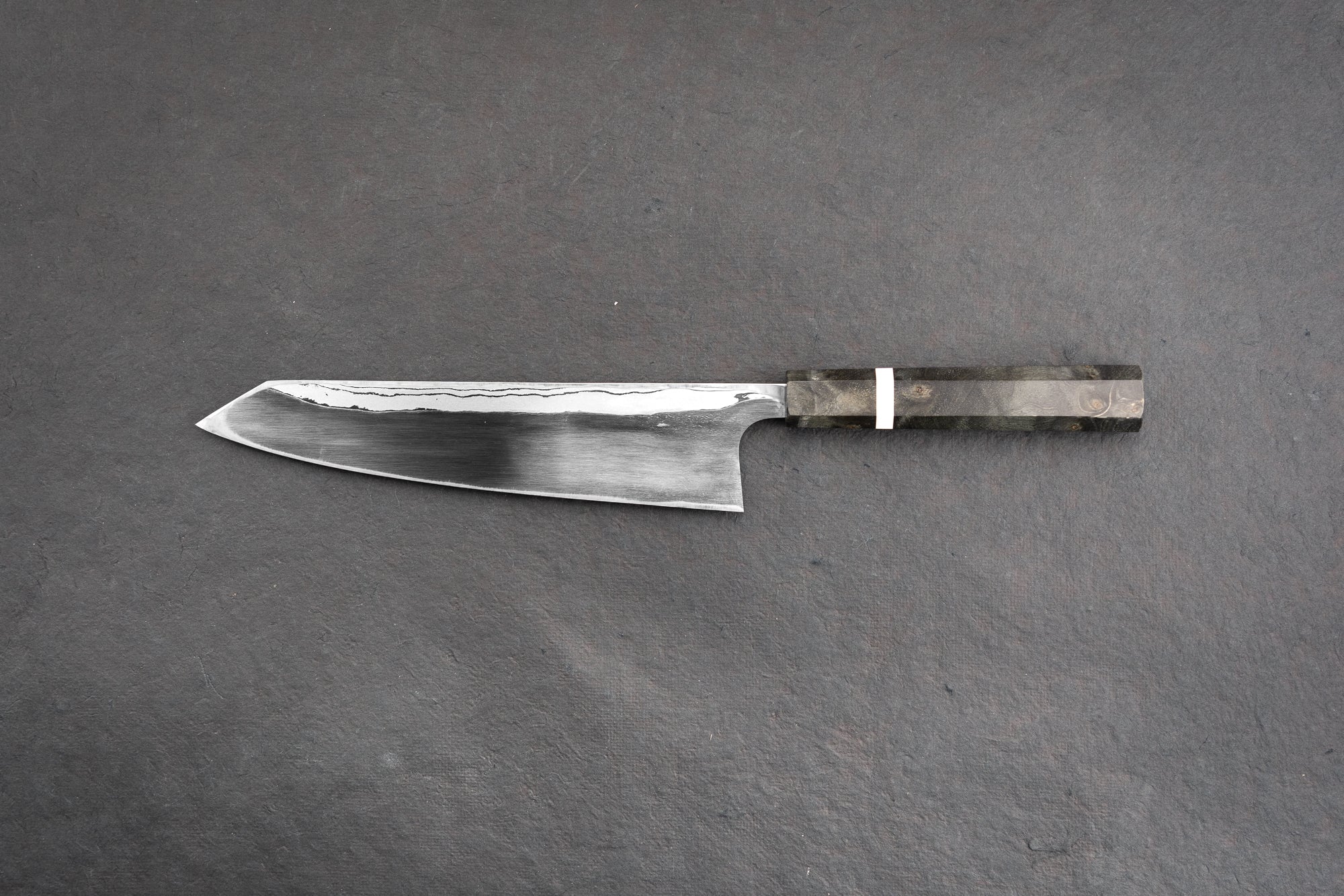 Yoshihiro Yauji Aogami Suminagashi Single Bevel Kiritsuke Gyuto 210mm - Image 2