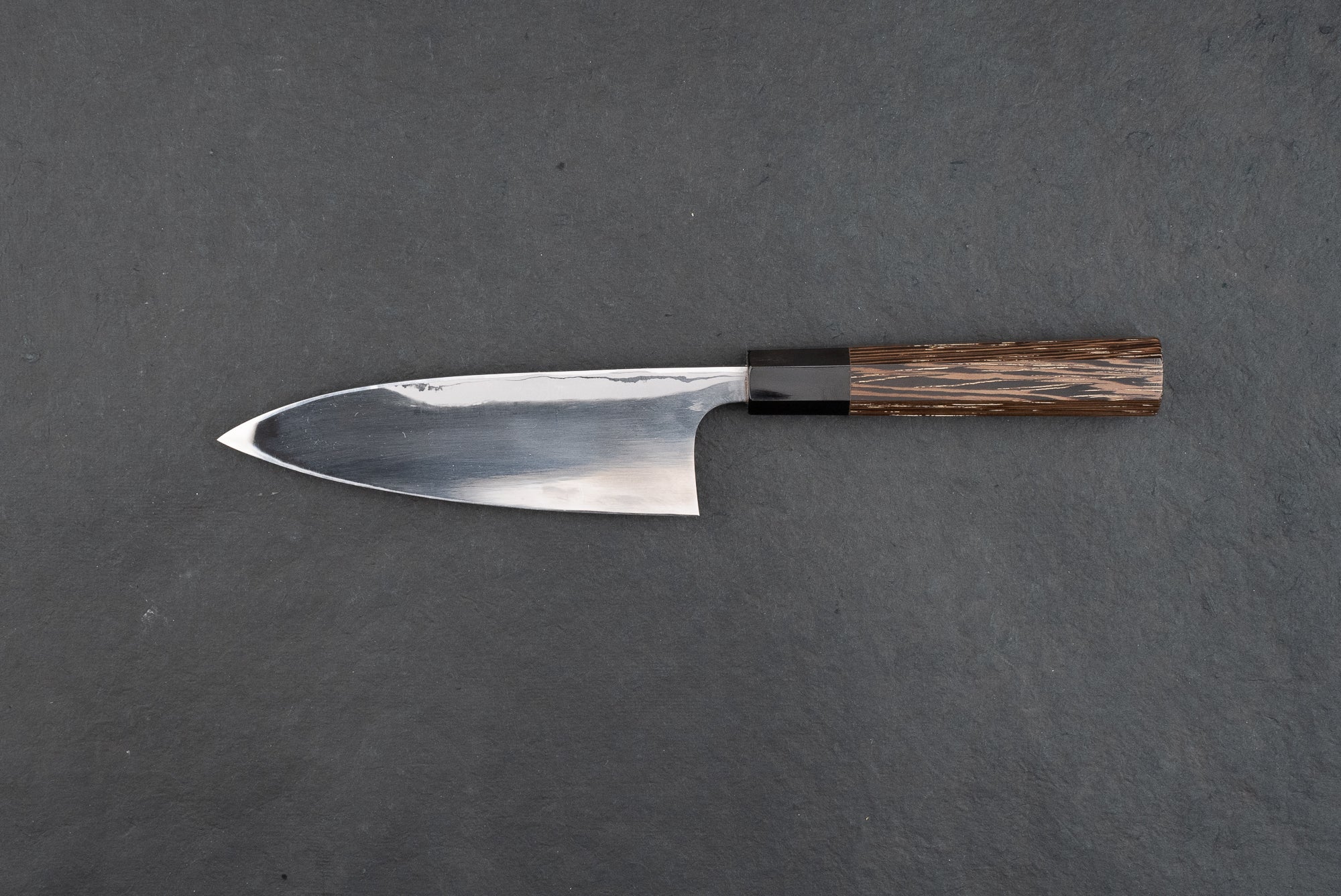 Yoshihiro Yauji Aogami Damascus Deba 165mm - Image 2