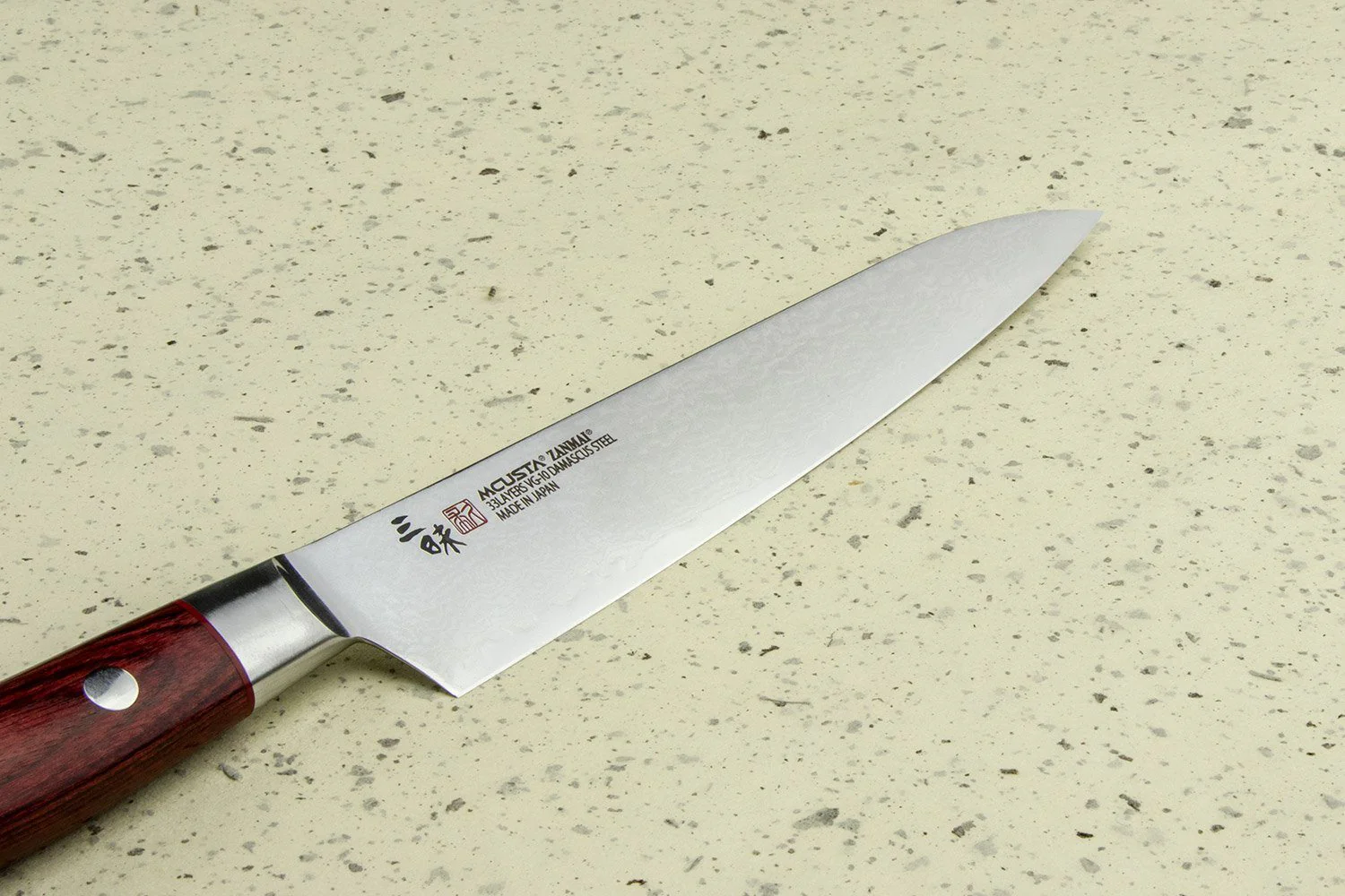 Mcusta Zanmai Classic Pro Damascus Flame Petty 150mm - Image 2